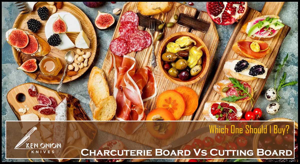 Charcuterie board vs cutting board